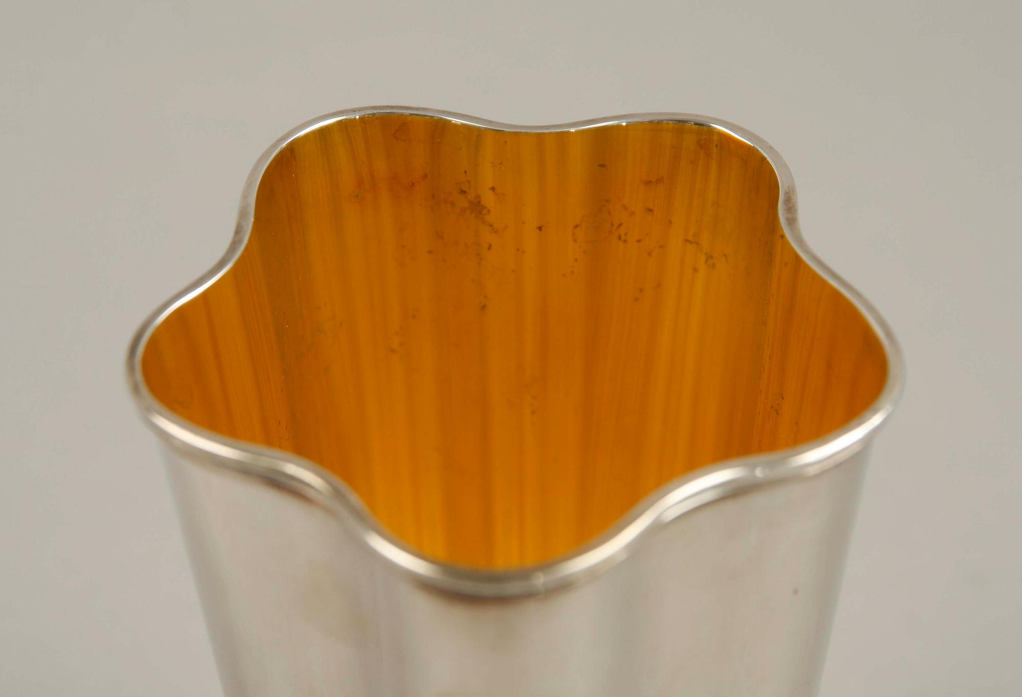 BÄGARE, sterlingssilver, Vera Ferngren, CG Hallberg, 1959. Ca 165 gr.