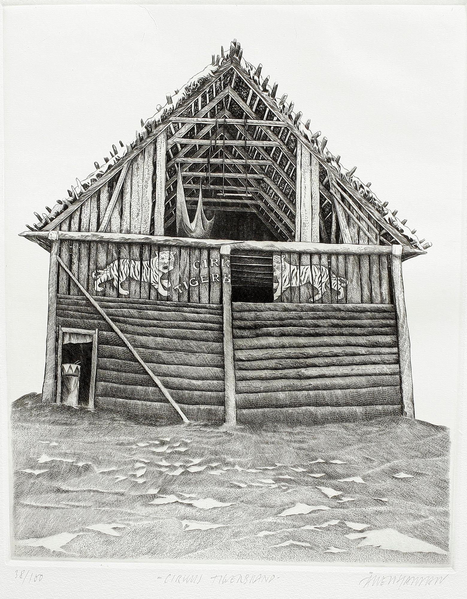 ÅKE JOHANSSON, kopparstick/etsning, sign och numr 38/100.