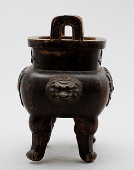 RÖKELSEKAR, lergods, Kina.