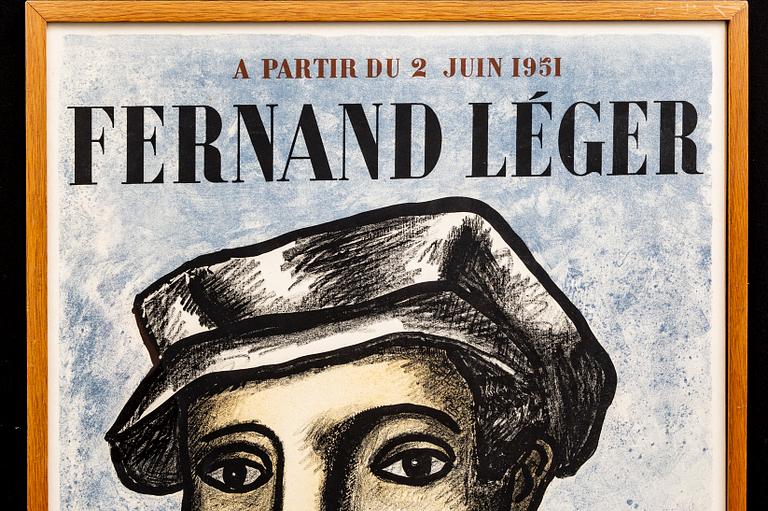 Fernand Léger, a printed poster edition 800.