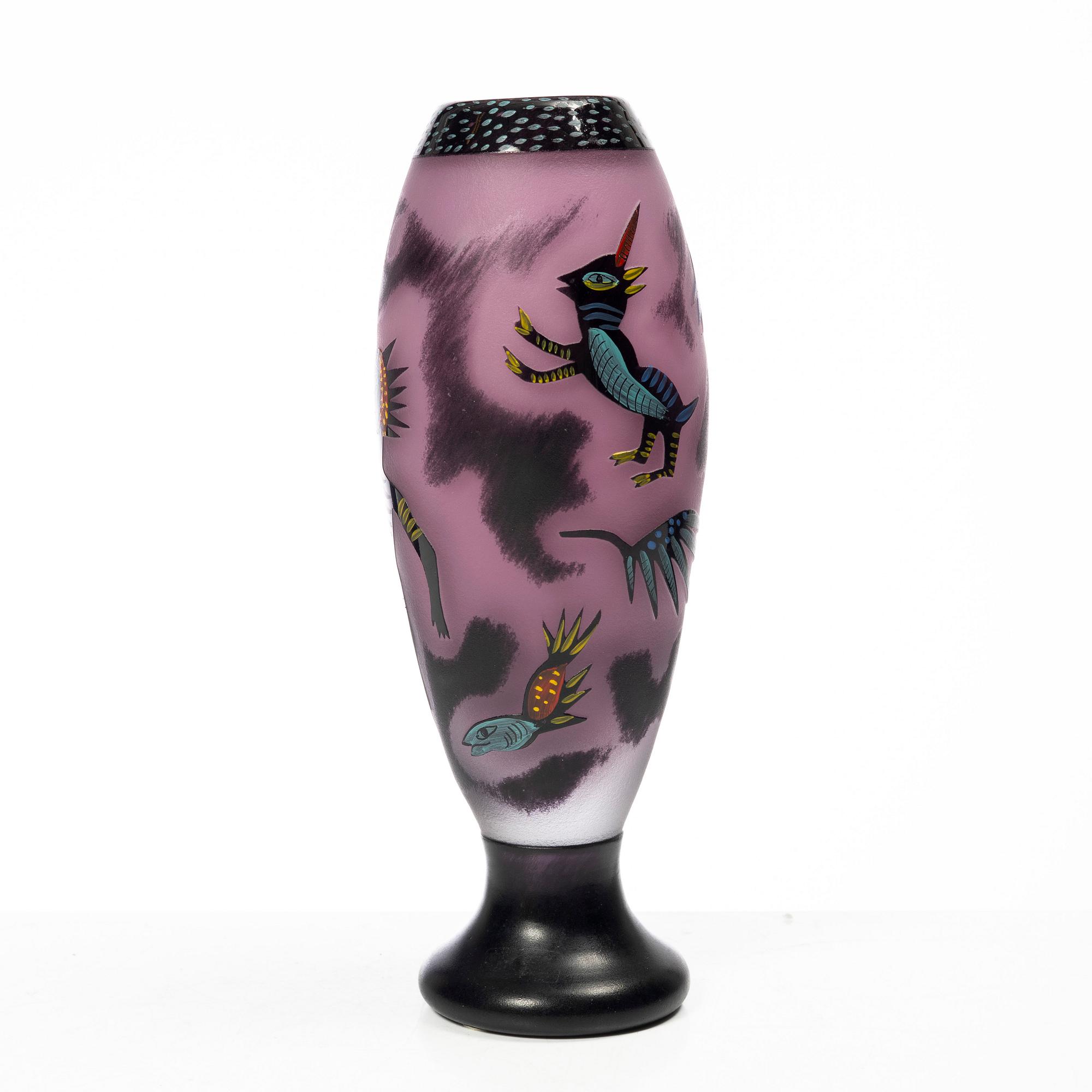 Ulrica Hydman-Vallien, vas, juvelglas, Kosta Boda.