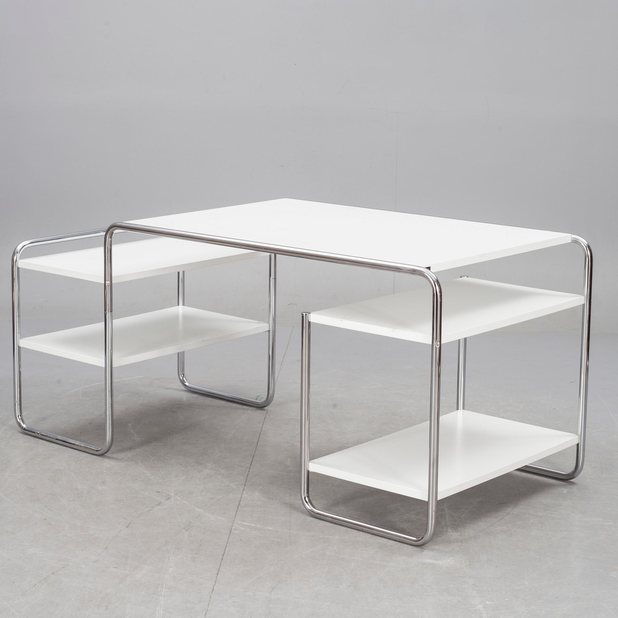 SKRIVBORD, Marcel Breuer, Thonet, etikettmärkt.
