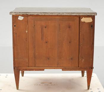 BYRÅ, gustaviansk stil, 1800-tal.