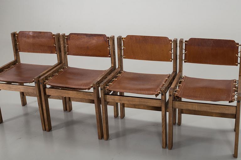 FOUR CHAIRS 1970'S.