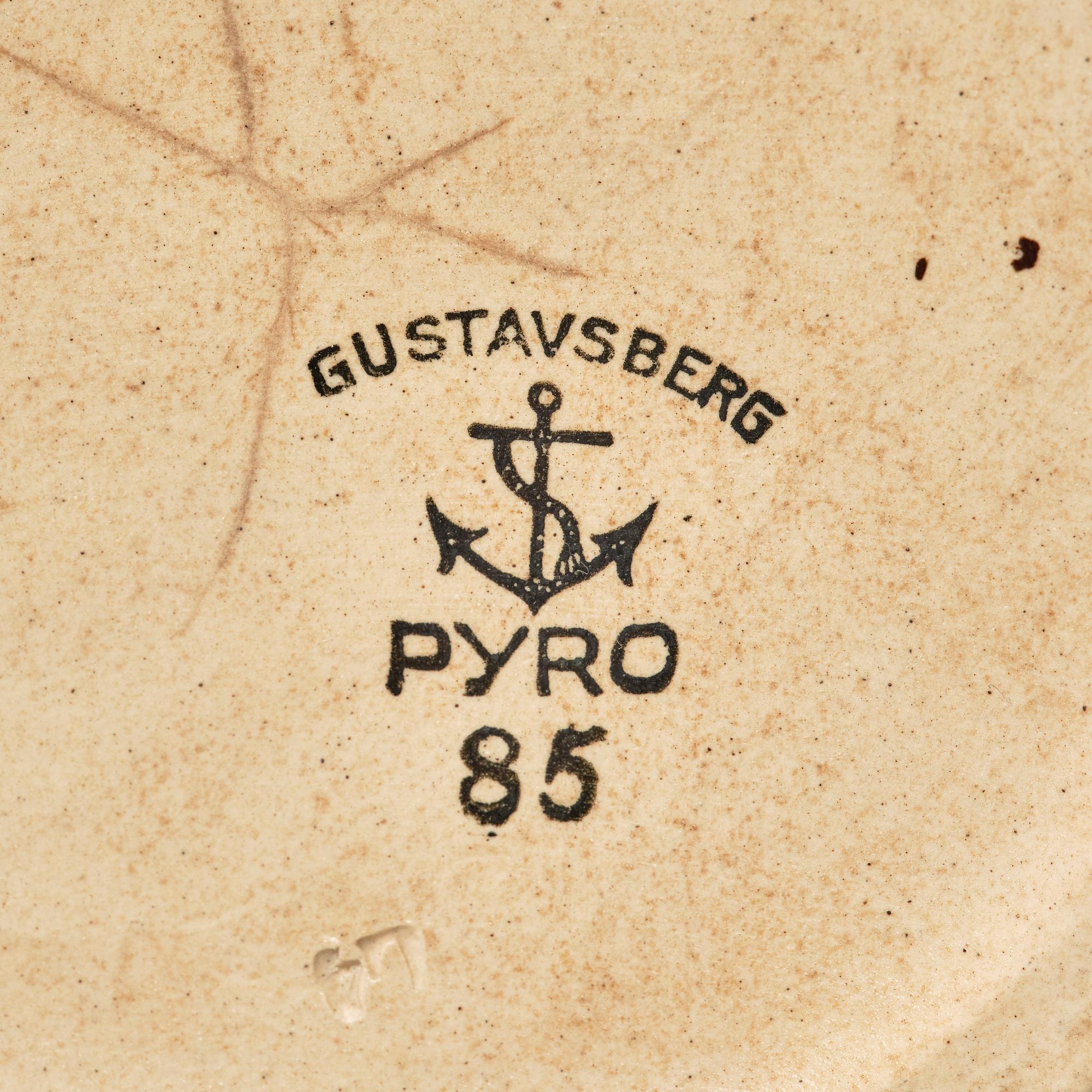 Wilhelm Kåge, 43-pieces of a 'Pyro' service including coffee grinder and spice rack, Gustavsberg, Sweden, 1930 and 1955.