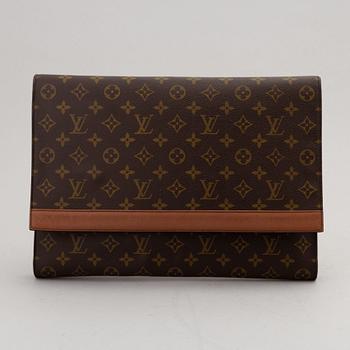 Louis Vuitton, a monogram canvas briefcase.