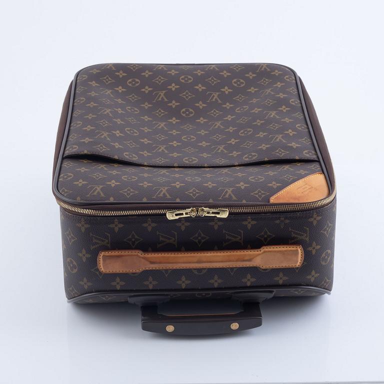 Louis Vuitton,  a monogram canvas 'Pégase 50' suitcase, 2003.