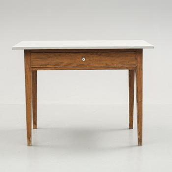 SKRIVBORD, allmoge, 1800-tal.