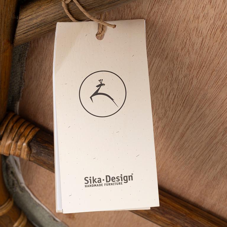 A set of 4 dining chairs. "Melody", Sika Design.