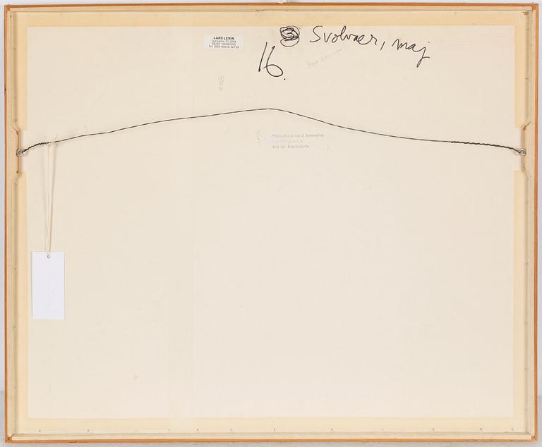 Lars Lerin, "Svalbard, maj".