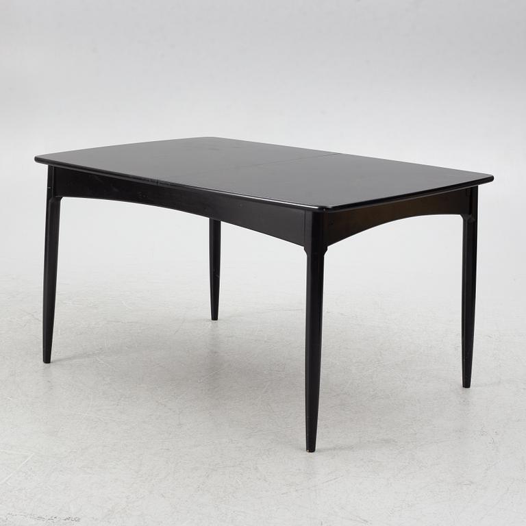 Kerstin Hörlin-Holmquist, Dining table with 8 chairs, 'Charlotte', Asko, Finland.