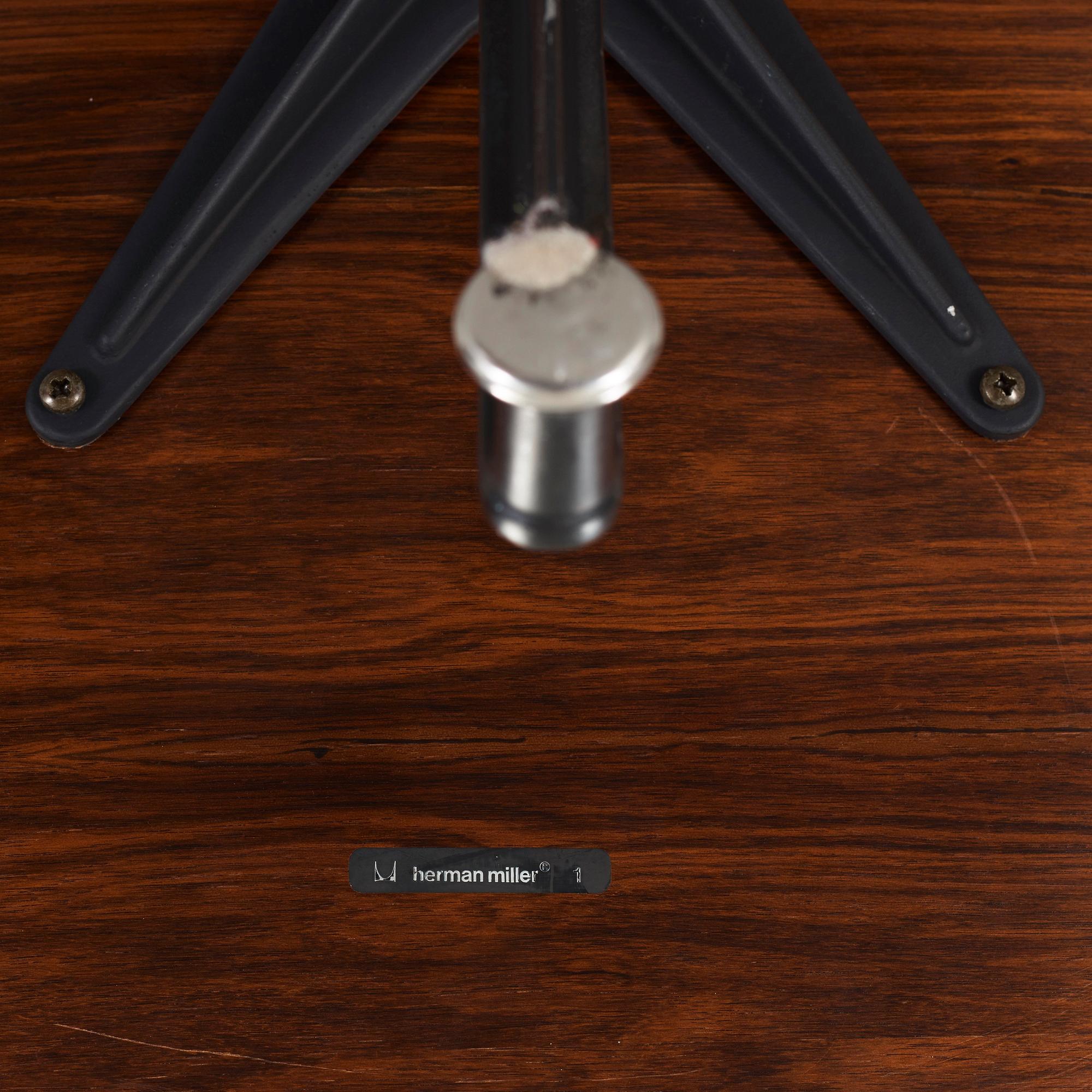 CHARLES & RAY EAMES, "Lounge chair with ottoman", Herman Miller.