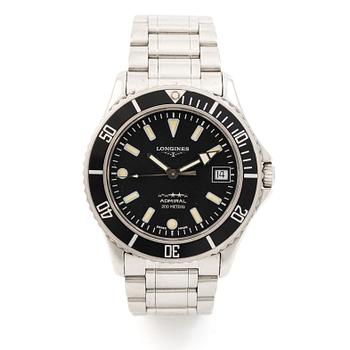 Longines, Admiral 5 Star Diver, wristwatch, 38 mm.