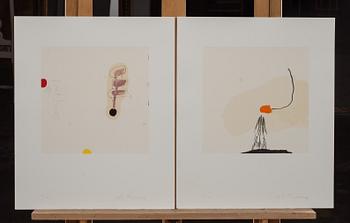 HÅKAN BERG, 12 st serigrafier, signerad och numrerad 81/140.