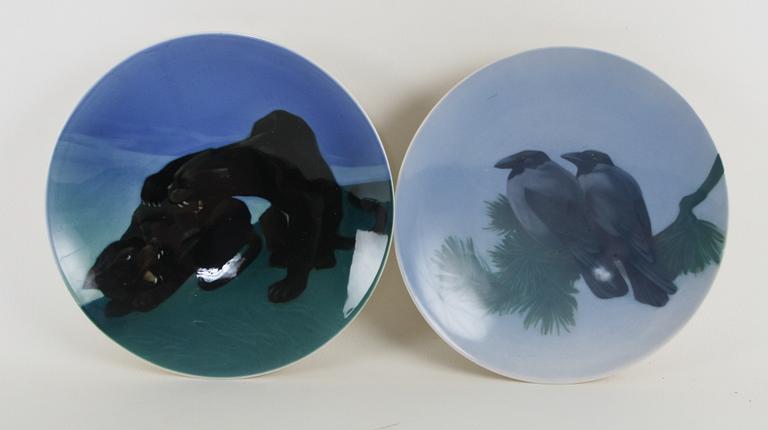 FAT, 2 st, Rörstrand, Nils Emil Lundström resp Karl Lindström.