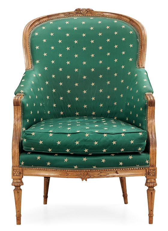 A Gustavian late 18th Century bergere.