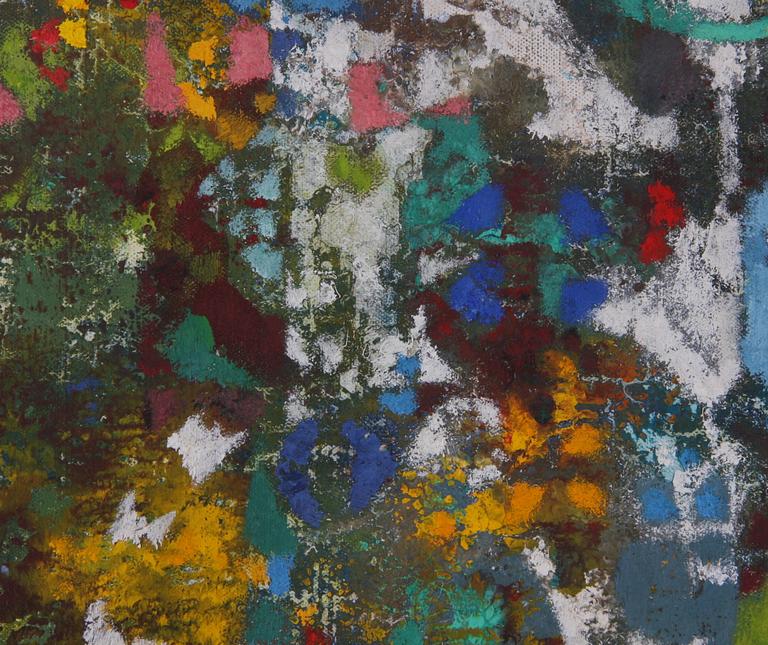 GYNNING, LARS. Olja på duk, sign.