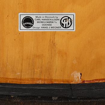 Hans J. Wegner, four model CH-29 chairs Carl Hansen & Søn, mid-20th century.