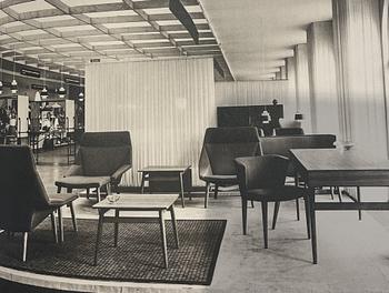 Nanna & Jørgen Ditzel, a rare armchair model "93", Søren Willadsens Møbelfabrik, Denmark, 1950s.