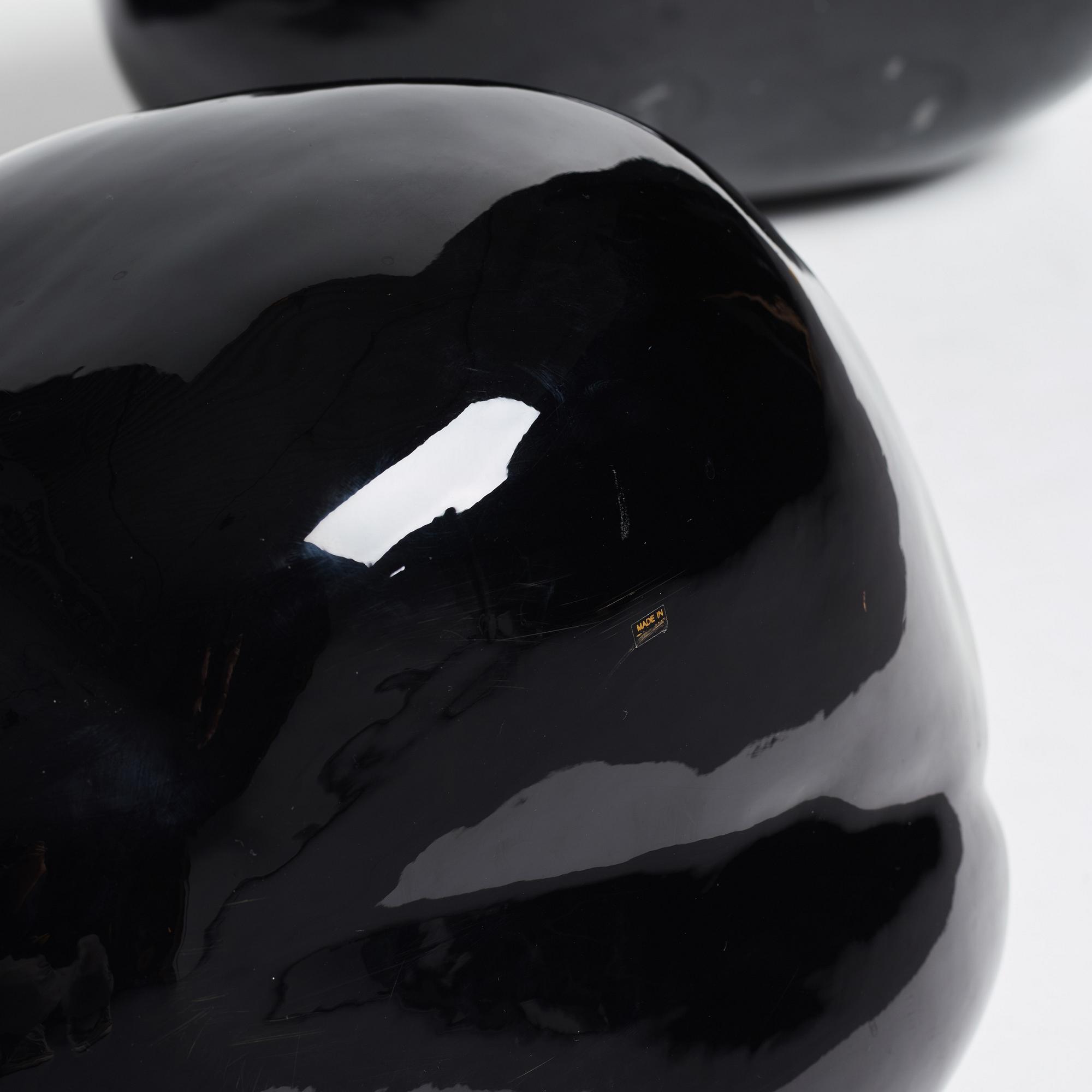 Alexander Lamont, "Lustre stones" 3 pieces, 21st Century.