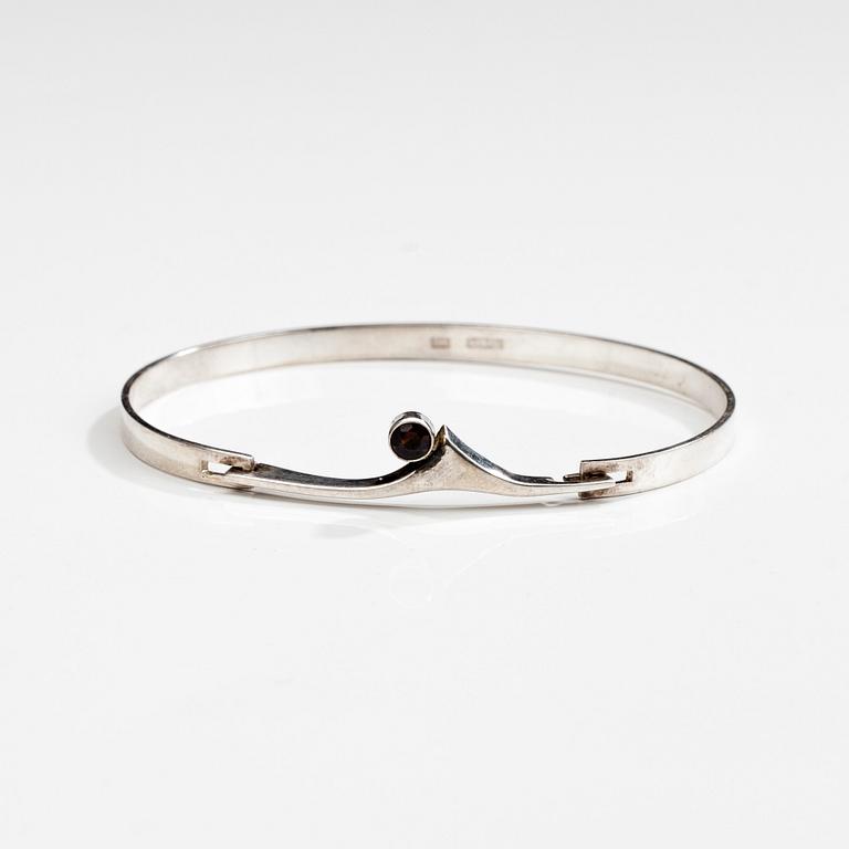 ARMRING, silver, Sten & Laine, Åbo 1970-tal.