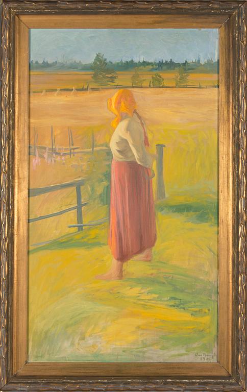 Carl Bengts, The girl on the field.