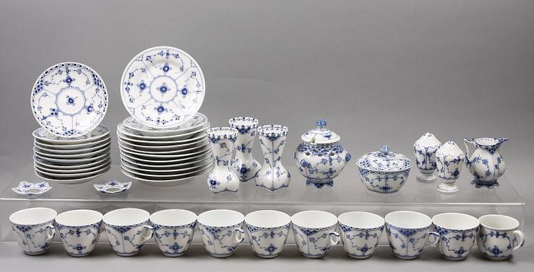KAFFESERVISDELAR, 33 delar, porslin, Royal Copenhagen.