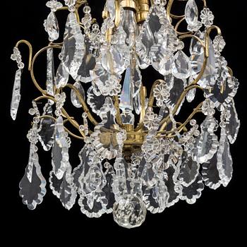An early 20th century baroque style ceiling light.