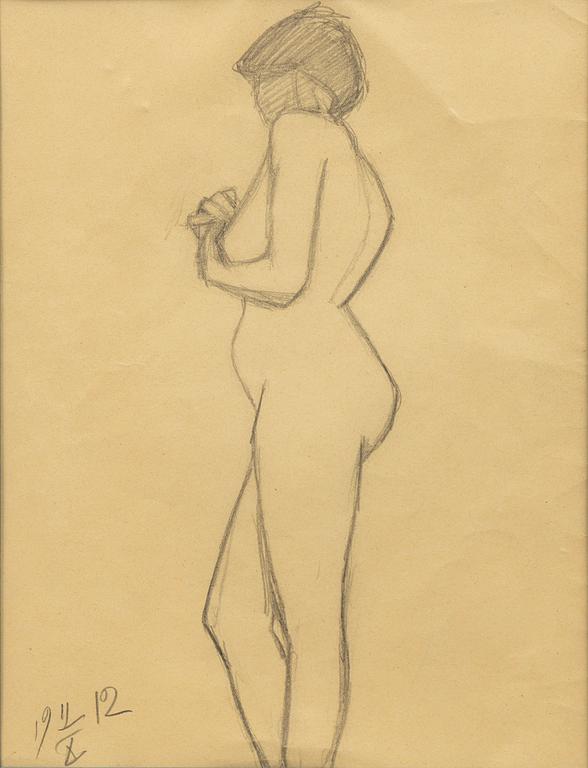 Ivan Aguéli, Standing model.