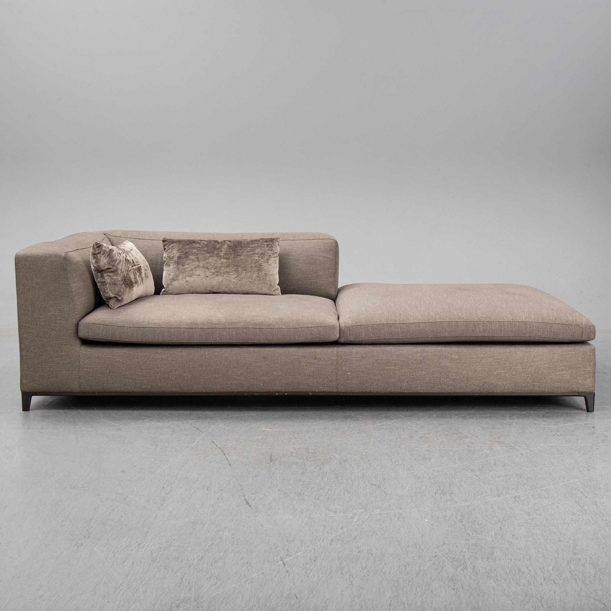 A Michel Club sofa by Antonio Citterio for B&B Italia, designed 2015.