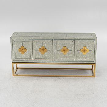 Jonathan Adler, a 'Delphine' mirror credenza.