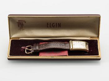 ARMBANDSUR, herr. Lord Elgin, 14K guld.