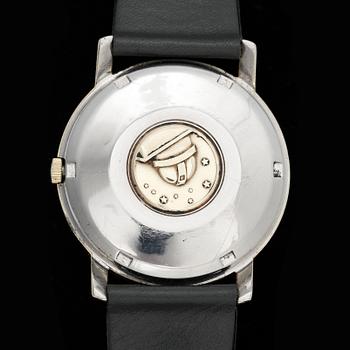 ARMBANDSUR, herr, Omega, "Constellation", automatisk, guld på stål.