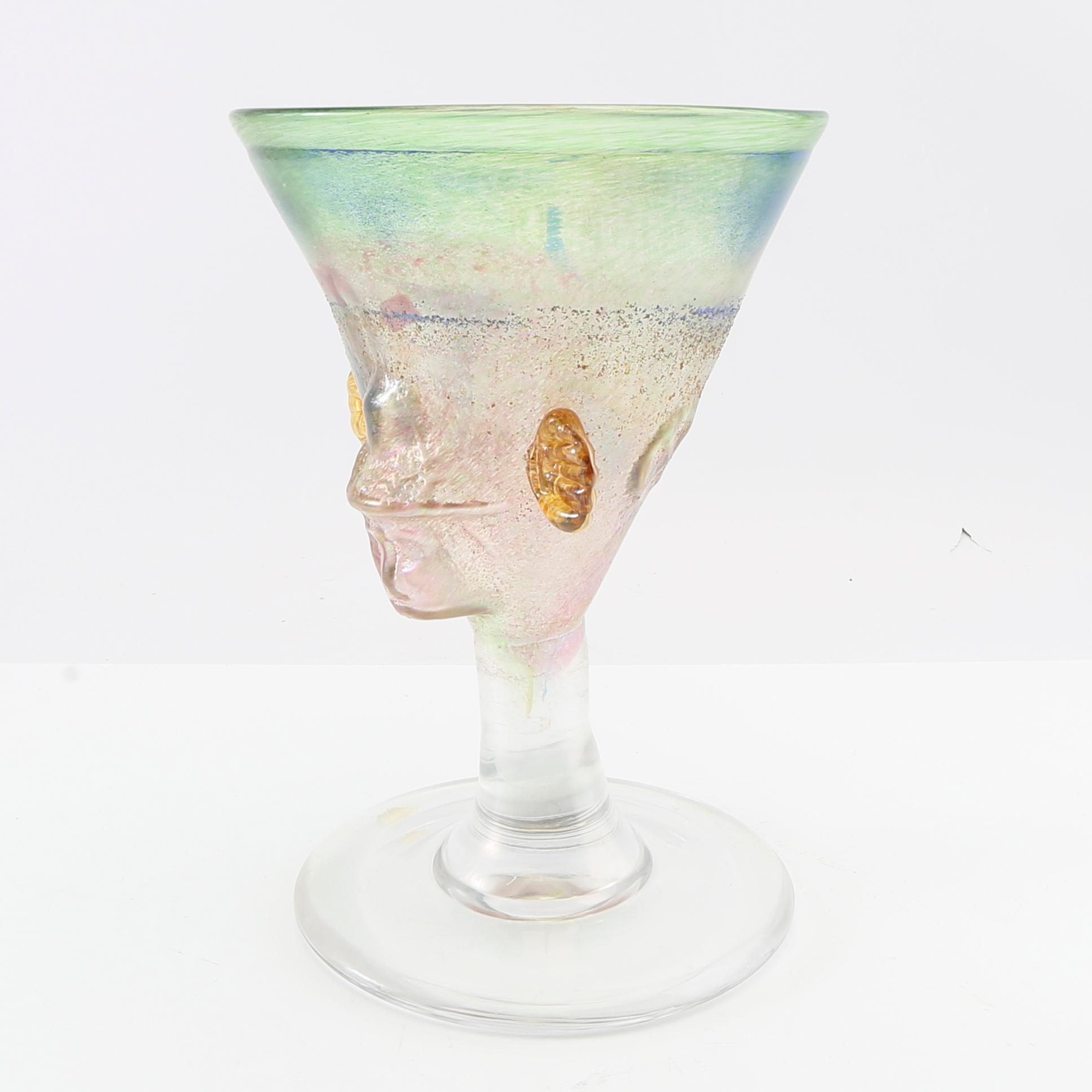 Bertil Vallien, skål på fot signerad Unique.