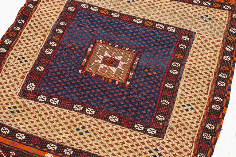 A flat weave textile, Antalya, West Anatolia, c. 164 x 119 cm.