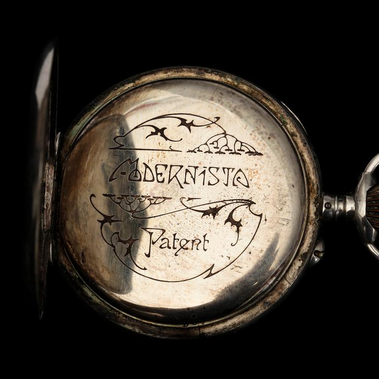 HERRFICKUR, silver. Modernista.