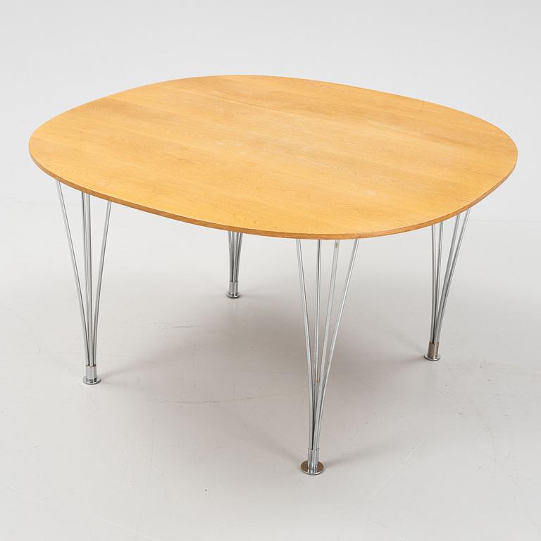 Bruno Mathsson, a 'Supercirkel' table, second half of the 20th Century.