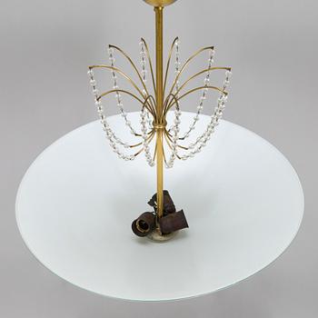 Lisa Johansson-Pape, A 1940's '1068'  chandelier for Stockmann Orno, Finland.