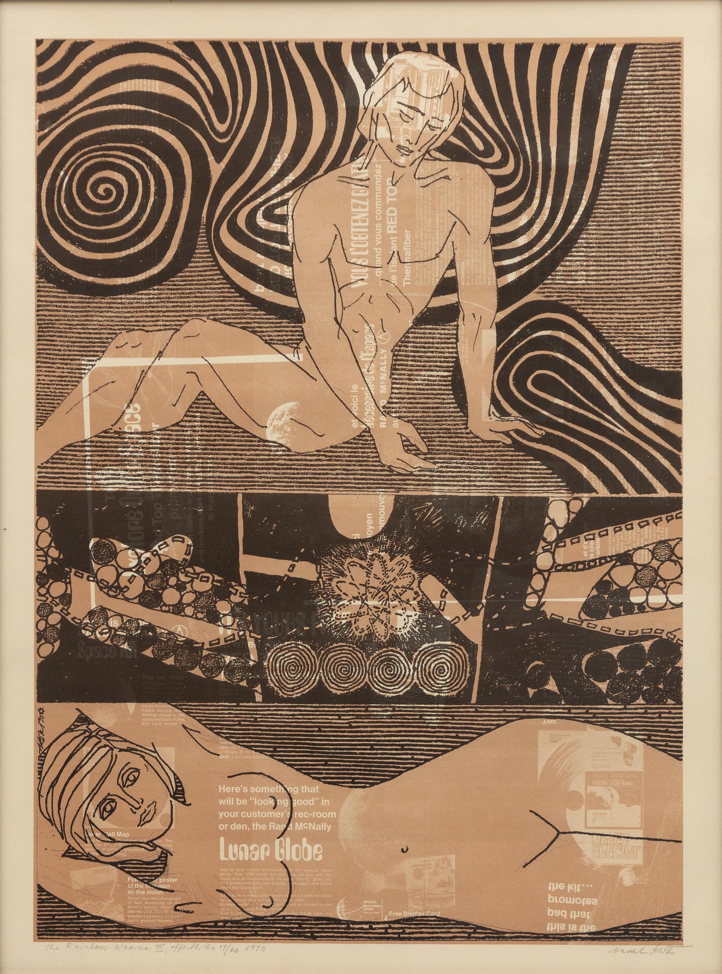 Endel Kõks, Triptych "Rainbow Woman I-III".
