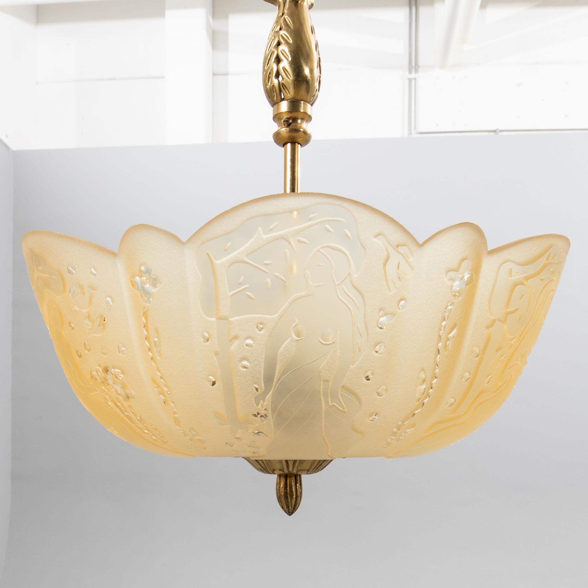 Taklampa, Swedish Grace, 1940-tal.