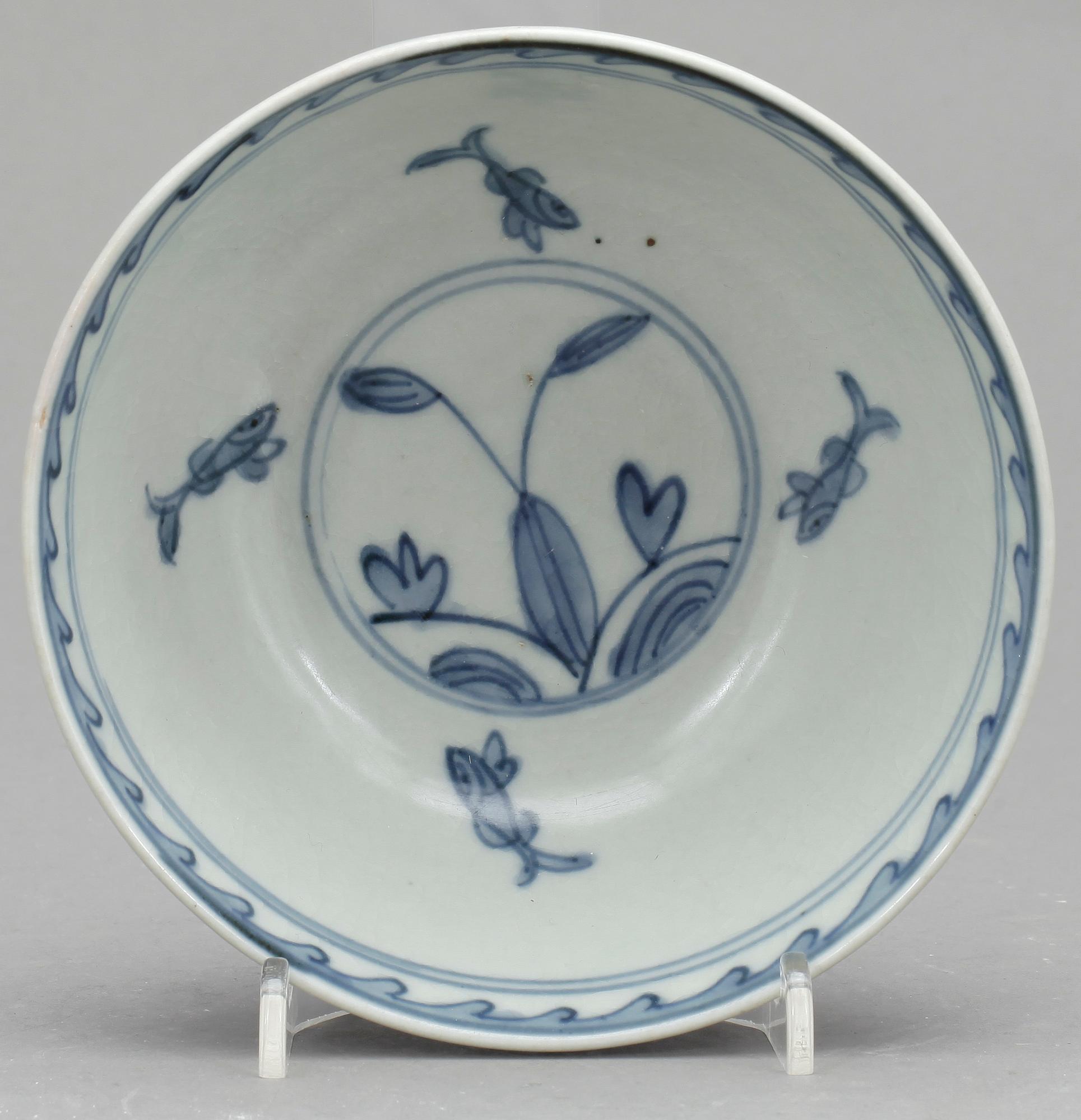 SKÅL, exportporslin, Kina Mindynastin 1368-1644.