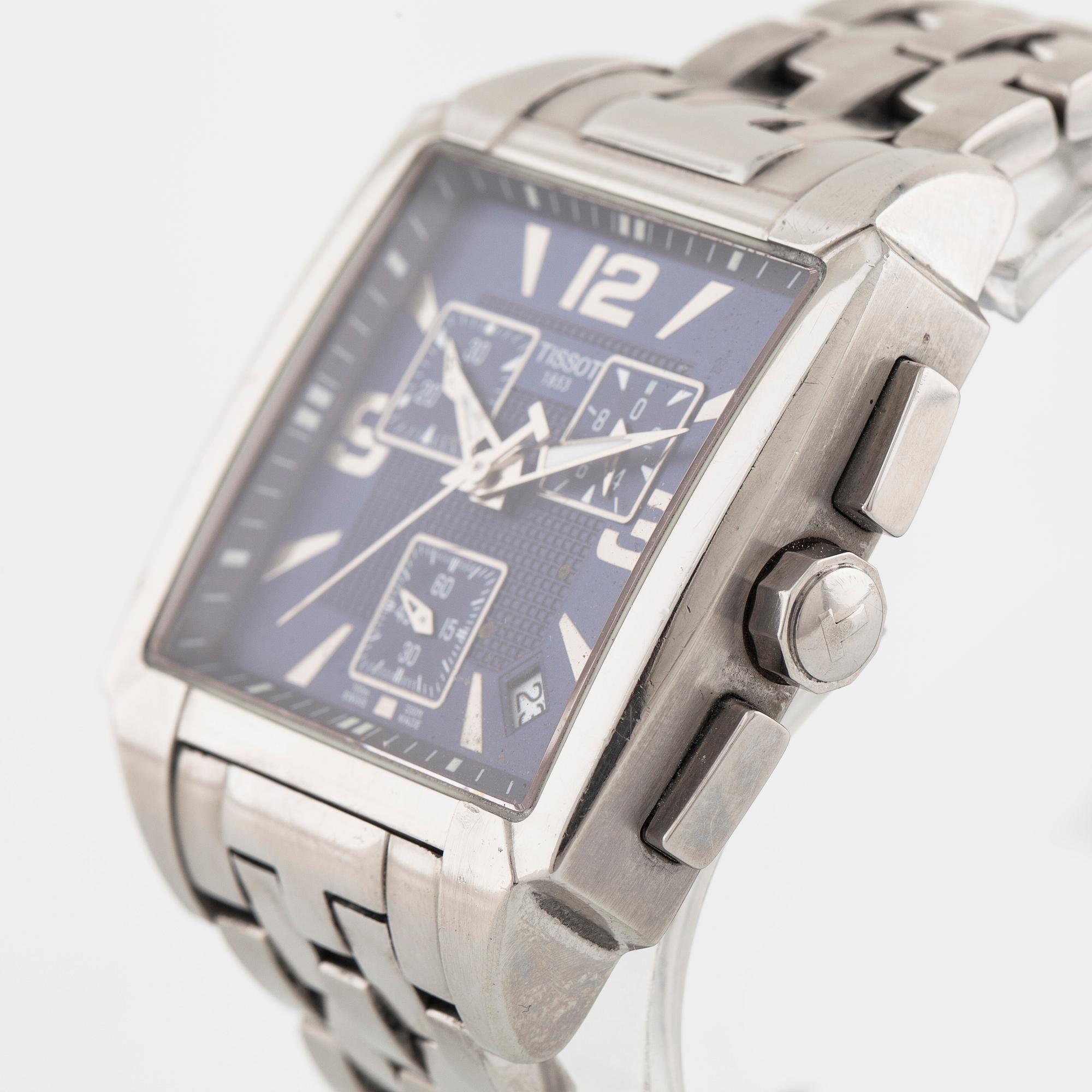 Tissot quadrato chrono cheap