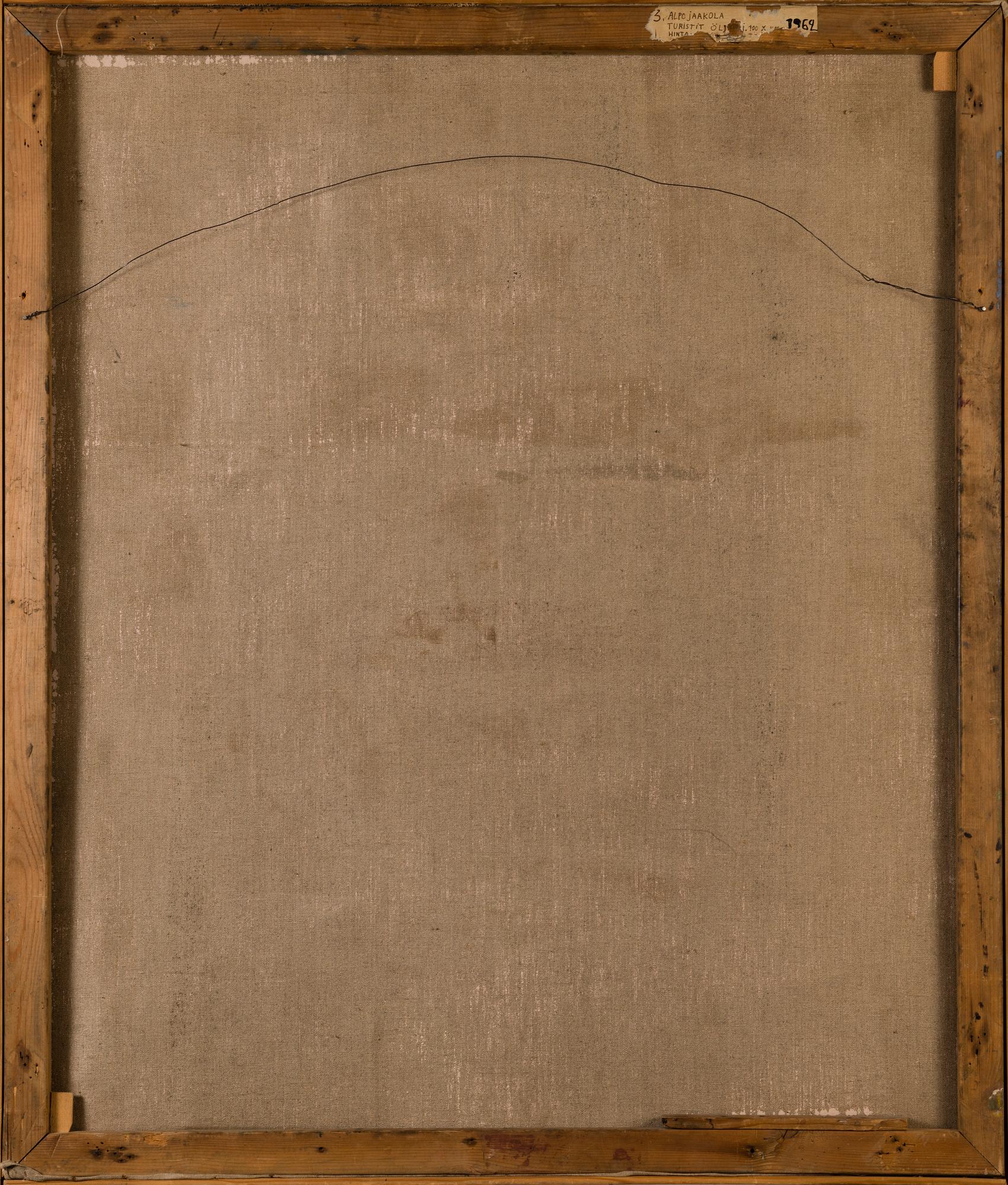 ALPO JAAKOLA, oil on canvas, signerad och daterad -62.