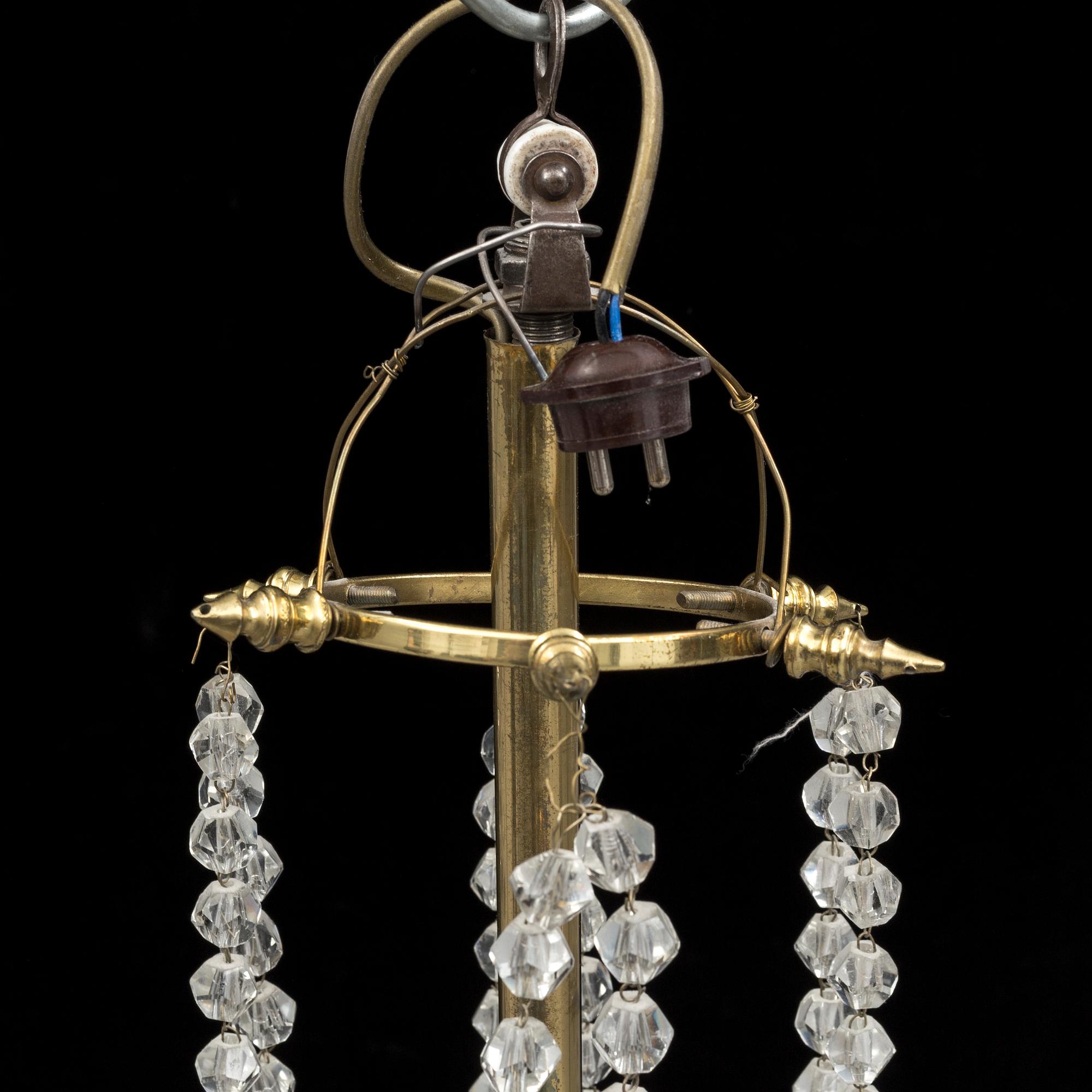 CHANDELIER, first half of the 20th century.