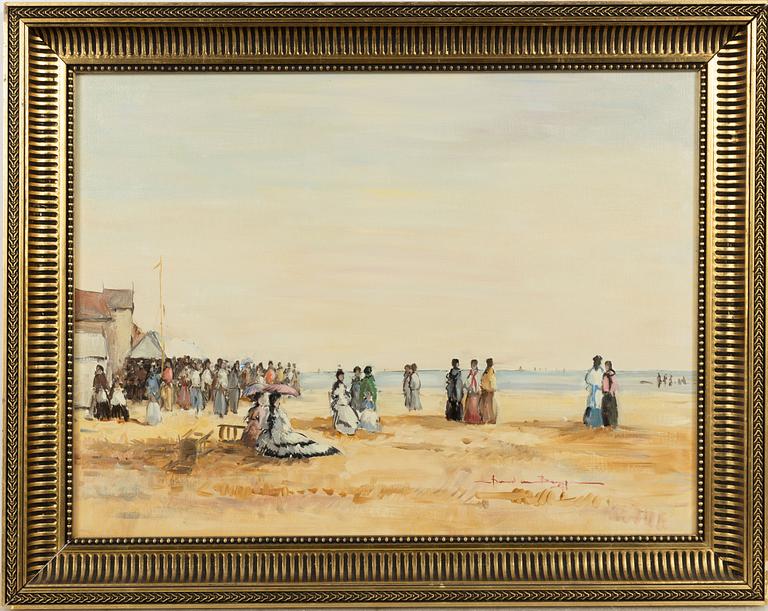 Berend Van Der Bruggen, At the beach.