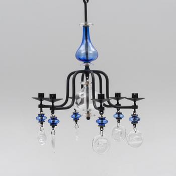 Erik Höglund, a chandelier, Boda Smide.