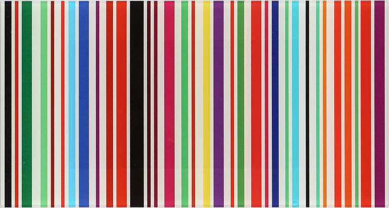 ANDREAS LUNDBERG, "Super lines", gicleetryck på plexiglas, monogramsignerad och numrerad a tergo, 10/15.