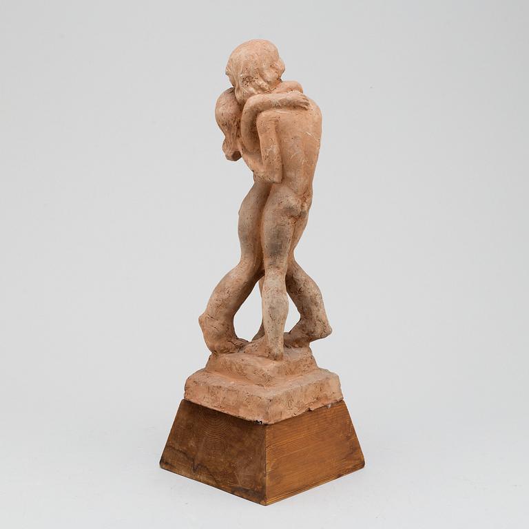 Axel Andersson sculpture, earthenware signed AXA.