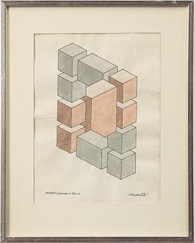 Oscar Reutersvärd, "Perspective japonaise no 260 ab".