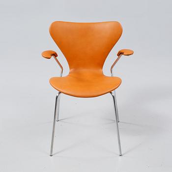 KARMSTOL, "Sjuan", Arne Jacobsen, Fritz Hansen, Danmark, 1973.